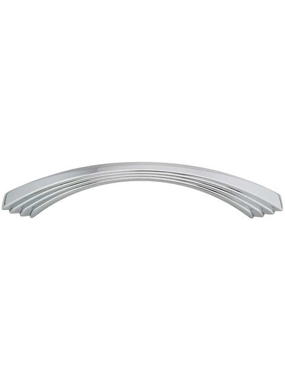 Sydney Flair Cabinet Pull - 5 inch Center-to-Center in Polished Chrome.